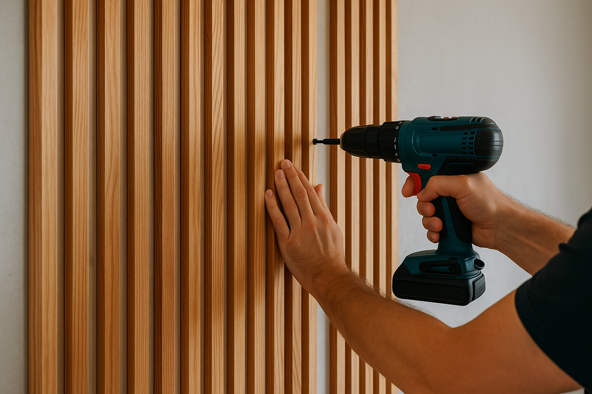 Akoestische panelen monteren