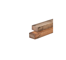 Hardhouten balk 50x70 mm fijnbezaagd