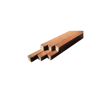 Hardhouten paal 70x70 275 cm