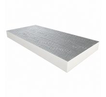 PIR 2-zijdig aluminium | 140 mm | 1200x600 mm | Rd 6.35