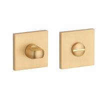 Stile WC garnituur 53x53x7mm - mat goud