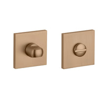 Stile WC garnituur 53x53x7mm - licht bruin