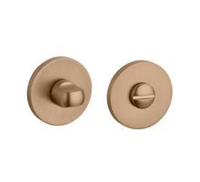 Stile WC garnituur Ø53x7mm - licht bruin