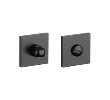 Stile WC garnituur 53x53x7mm zwart