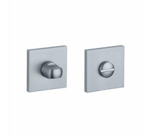 Stile WC garnituur 53x53x7mm mat Chroom