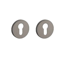 Stile cilinderrozetten Ø53x7mm Titanium