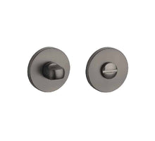 Stile WC garnituur Ø53x7mm Titanium