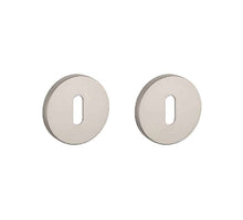 Stile sleutelrozetten Ø53x7mm nikkel