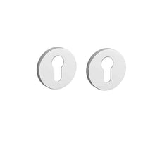 Stile cilinderrozetten Ø53x7mm Chroom gepolijst