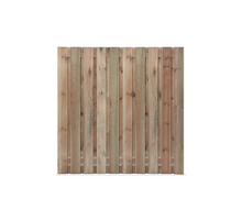 Tuinscherm 21 planks met afdeklat (v)