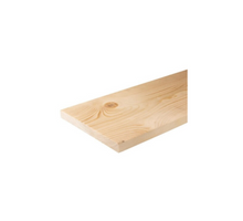 Vuren plank 22x200 mm ruw - lengte 510 cm