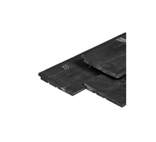 Pakket 150 stuks - Vuren zweeds rabat 10/23 x 195 mm zwart 360cm
