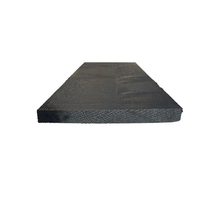 Vuren fijnbezaagde zwarte plank 22x200