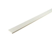 MDF plint wit gegrond, lengte 488 cm