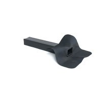 Zijuitloop 60x80 mm met EPDM flap per stuk