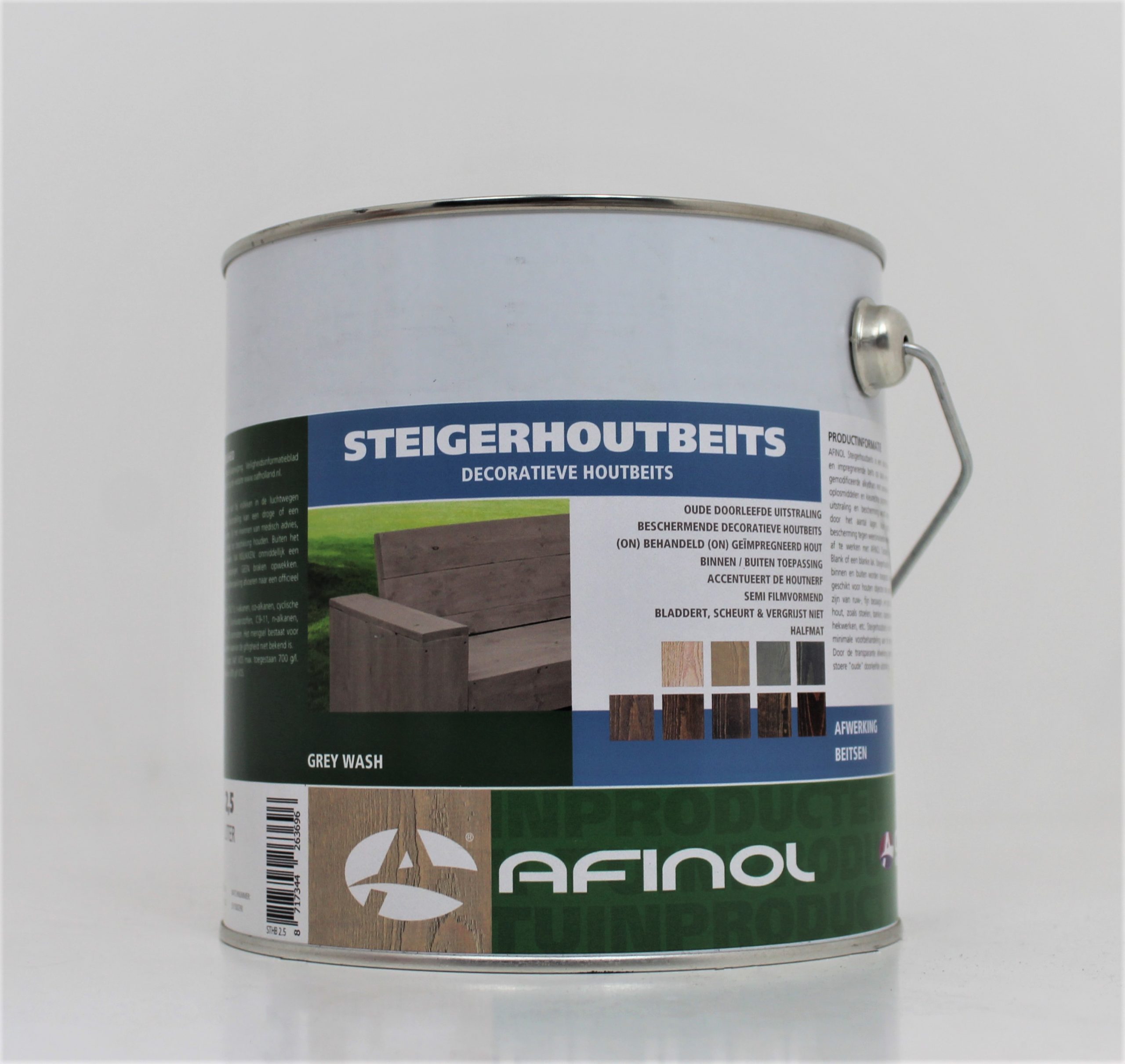 engineering het formulier vermijden Steigerhoutbeits white/grey wash/cement wash 750 ml - Houthandel Veneman